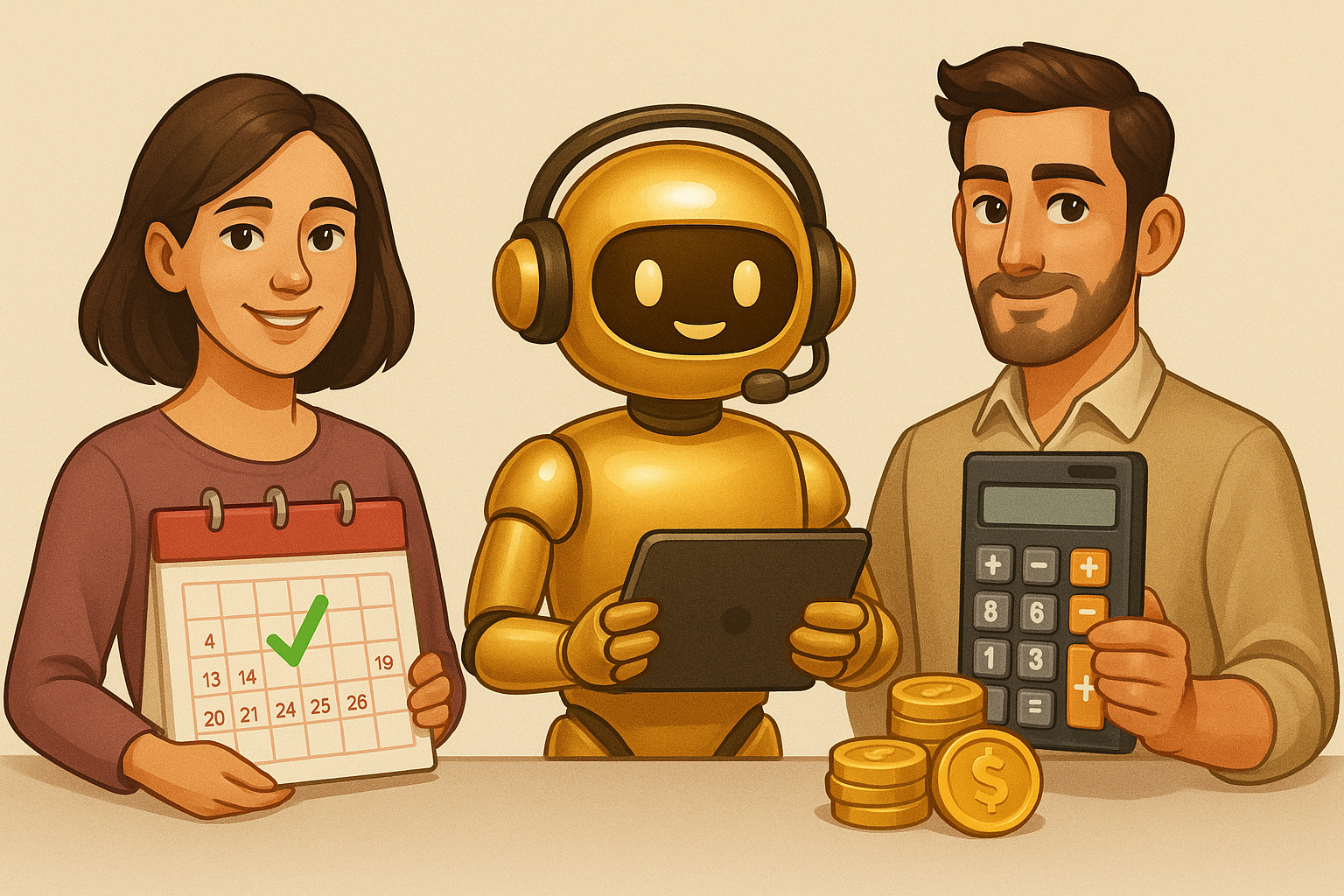 Plan Dúo - 2 usuarios con robot